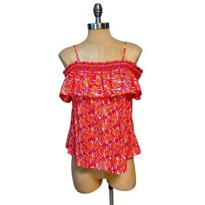 Vineyard Vines Shell Off The Shoulder Blouse Top Size Medium NWT